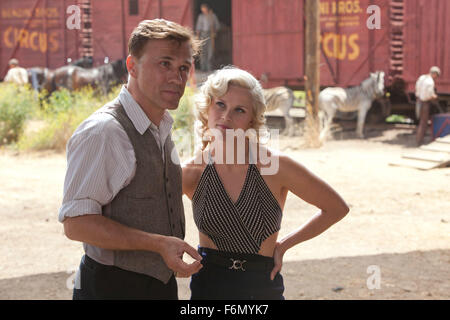 RELEASE DATE: April 22, 2011  MOVIE TITLE: Water for Elephants  STUDIO: 3 Arts Entertainment  DIRECTOR: Francis Lawrence  PLOT: A veterinary student abandons his studies after his parents are killed and joins a traveling circus as their vet  PICTURED: REESE WITHERSPOON as Marlena Rosenbluth, CHRISTOPH WALTZ as August Rosenbluth  (Credit Image: c 3 Arts Entertainment/Entertainment Pictures) Stock Photo