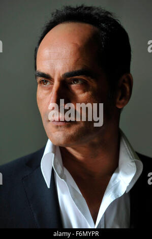 Feb. 25, 2013 - Los Angeles, CA, USA - Los Angeles, 2013-2-25 / ''Homeland'' star NAVID NEGABHAN portrait session. Navid Negahban is an Iranian American actor. He has recurred on 24 and is a regular on Homeland. (Credit Image: c MWP) Stock Photo