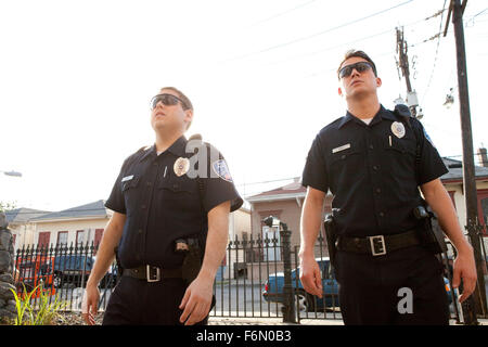 RELEASE DATE: March 16, 2012  MOVIE TITLE: 21 Jump Street  STUDIO: Columbia Pictures  DIRECTOR: PHIL LORD and CHRIS MILLER  PLOT: An undercover police unit consisting of young looking officers infiltrate high schools to control youth crime  PICTURED: JONAH HILL as Schmidt and CHANNING TATUM as Jenko (R)   (Credit Image: c Columbia Pictures/Entertainment Pictures) Stock Photo