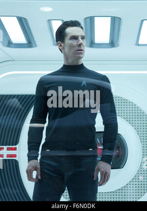 RELEASE DATE: May 17, 2013 TITLE: Star Trek Into Darkness STUDIO: Paramount Pictures DIRECTOR: J.J. Abrams PLOT: After the crew of the Enterprise find an unstoppable force of terror from within their own organization, Captain Kirk leads a manhunt to a war-zone world to capture a one man weapon of mass destruction PICTURED: BENEDICT CUMBERBATCH as Khan (Credit: c ParamountPictures/Entertainment Pictures) Stock Photo