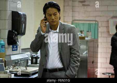 RELEASE DATE: February 1, 2013 TITLE: Bullet To The Head aka Shootout STUDIO: Dark Castle Entertainment DIRECTOR: Walter Hill PLOT: After watching their respective partners die, a New Orleans hitman and a Washington D.C. detective form an alliance in order to bring down their common enemy PICTURED: SUNG KANG as Detective Taylor Kwon (Credit: c Dark Castle Entertainment/Entertainment Pictures)