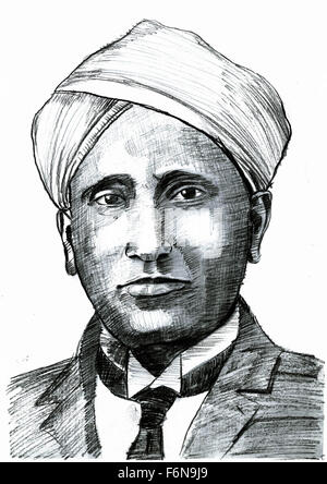 How to draw C V Raman face  Indian physicist C V Raman face Drawing   YouTube