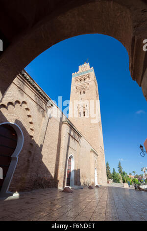 Koutoubia mosque in Marrakech, Morocco Stock Photo