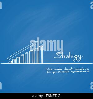 Graph Bar Sketch Hand Draw Line Icon Cover Background Stock Vector