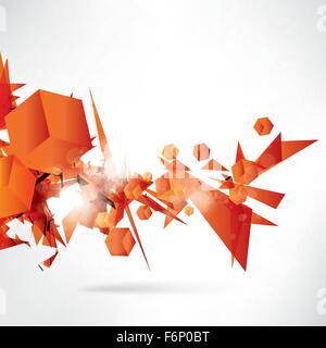 Abstract geometric background Stock Vector