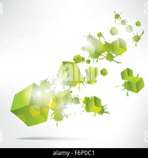 Abstract geometric background Stock Vector