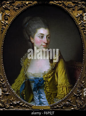 Marie Adelaide de Bourbon Penthièvre, Duchess of Chartres (1753-1821) Marie Élisabeth Louise  Vigée Le Brun 1755 –1842  Paris French France ( rococo neoclassical painter ) Stock Photo