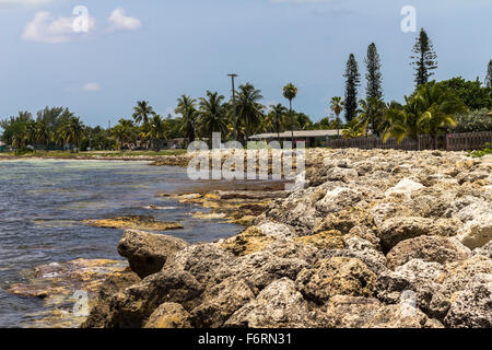 The actual Southernmost point on Key West Stock Photo