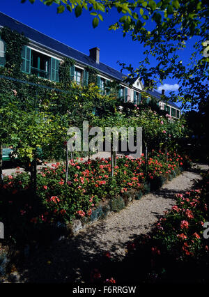 Claude Monet's Home and Garden in Giverny. France. Europe Stock Photo