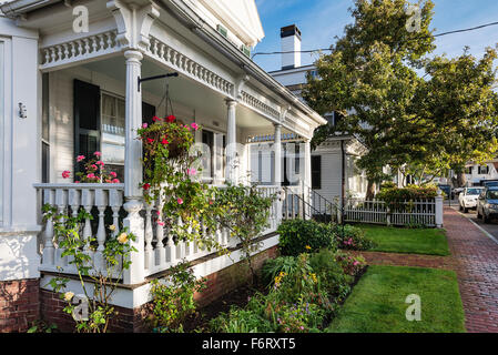 Charming home, Edgartown, Martha's Vineyard, Massachusetts, USA Stock Photo