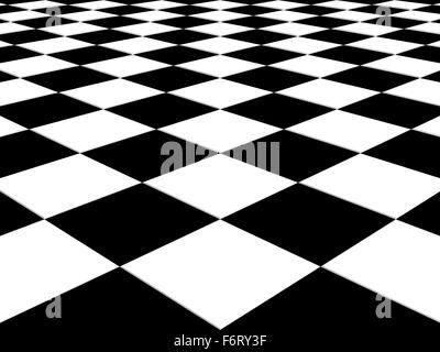 black and white checkered v ray floor