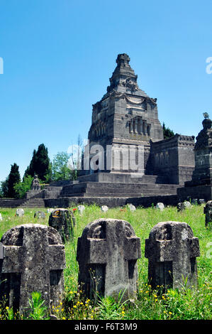 Italy, Lombardy, Crespi d'Adda, World Heritage Site, Worker Village, Cemetery Stock Photo