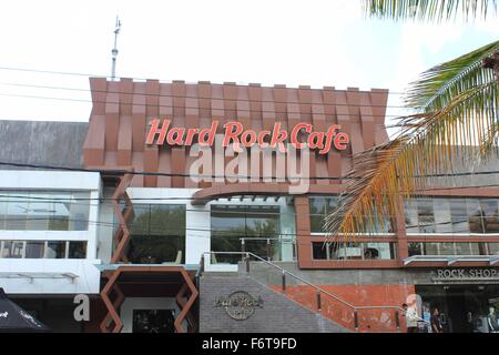 BALI, INDONESIA - JULY 13 2012: esternal view of Hard Rock Cafe in Bali, Indonesia Stock Photo