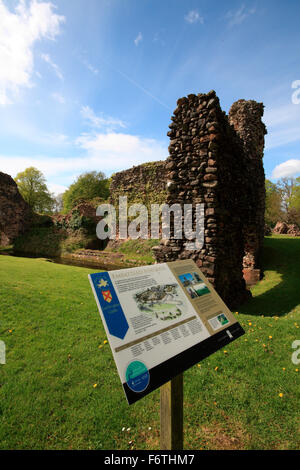 Lochmaben Castle Stock Photo