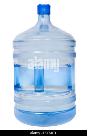 Two 19 liter or 5 gallon plastic drink water bottles Stock Photo by  ©scanrail 125457988