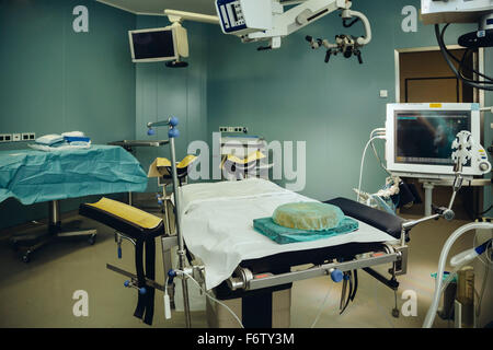 Operating room ready for surgery Stock Photo
