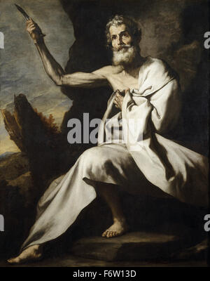 Jusepe de Ribera - Saint Bartholomew Stock Photo - Alamy