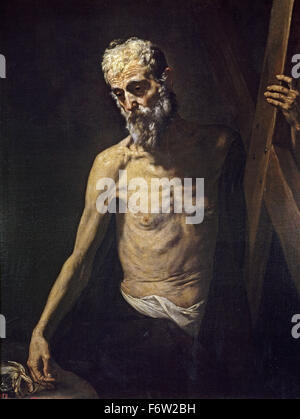 Jusepe de Ribera - Saint Andrew Stock Photo - Alamy