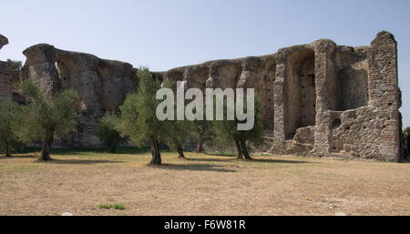 Grotte di Catullo, Lake Garda Stock Photo