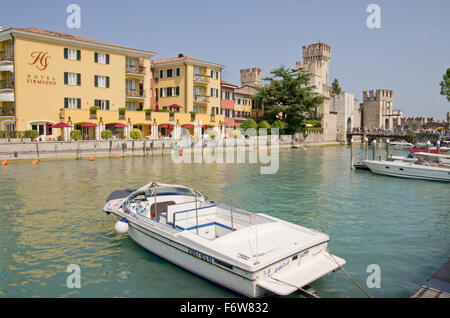 Sirmione on Lake Garda Stock Photo