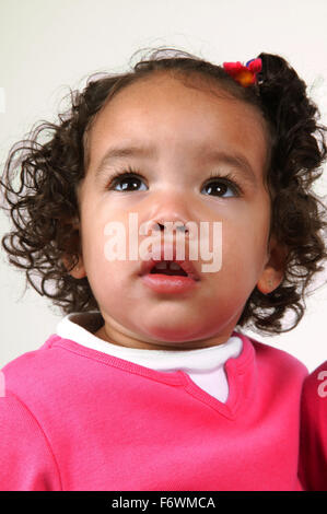 Portrait of a baby girl Stock Photo - Alamy