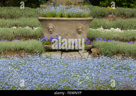 Flora gardens at the temple of Flora, Woerlitz, UNESCO world heritage