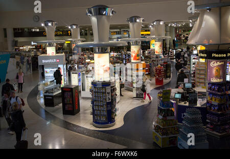 Duty Free shop at Gatwick airport north terminal, London, England, UK Stock Photo