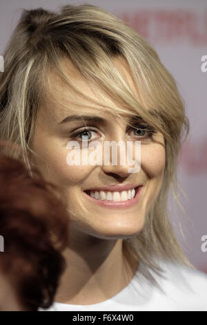 Taylor Schilling attends Netflix press conference Featuring: Taylor