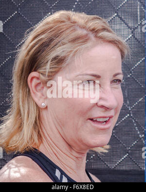 Boca Raton, Florida, US. 20th Nov, 2015. Tennis legend Chris Evert, during media day, at the 26th Annual Chris Evert/Raymond James Pro-Celebrity Tennis Classic, at the Boca Raton Resort & Club in Florida. Chris Evert Charities has raised almost $ 22 million for Florida's most at-risk children. Credit:  Arnold Drapkin/ZUMA Wire/Alamy Live News Stock Photo