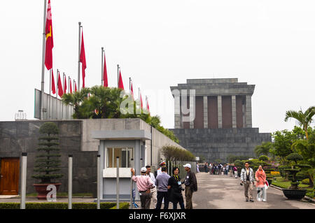 Mausoleum in Hanoi Stock Photo