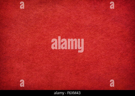 Abstract red background based on felt texture Stock Photo