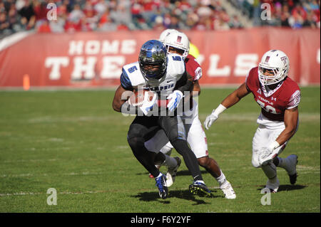 Philadelphia, Pennsylvania, USA. 21st Nov, 2015. Memphis player, MOSES FRAZIER inaction against Temple during the game played at Lincoln Financial Field in Philadelphia Pa Credit:  Ricky Fitchett/ZUMA Wire/Alamy Live News Stock Photo