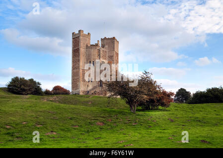 Orford Castle, Suffolk, England, UK Stock Photo