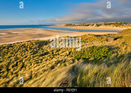 Porth Kidney; Looking to Hayle Estuary; Cornwall; UK Stock Photo