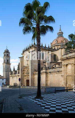 Cathedral church in Jerez de la Frontera, Cadiz province, Spain Stock ...