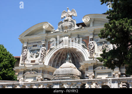 Fountain in Tivoli, Italy Stock Photo