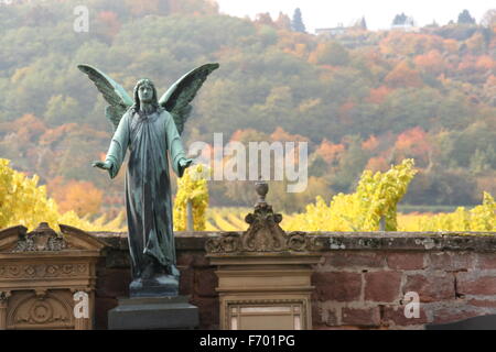 Cemetery angel, Germany. Stock Photo