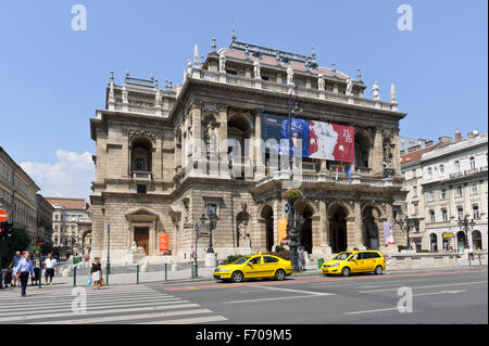 The Hungarian State Opera House in Budapest, Hungary. Stock Photo