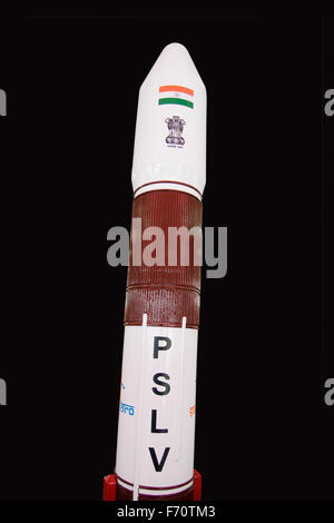 Pslv scale model of rocket, mumbai, maharashtra, india, asia Stock ...