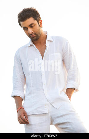 Ranbir Kapoor, Indian bollywood hindi movie film actor, India, Asia, old vintage 1900s picture Stock Photo