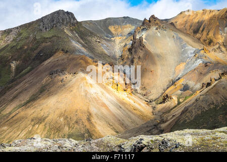 Landmannalaugar area, Highland Iceland Stock Photo