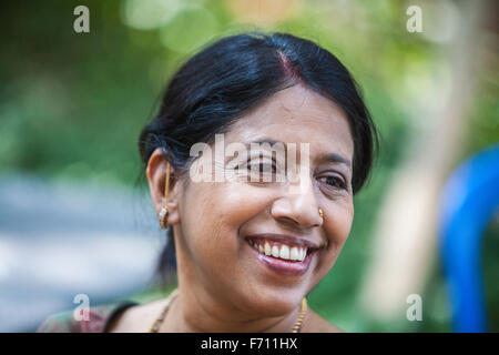 Kavita Krishnamurti, Kavita Krishnamurthy, Kavita Subramaniam, Sharada, Indian playback singer, classical singer, India, Asia Stock Photo