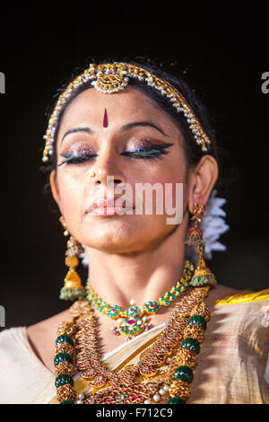 Indian film actress shobana chandrakumar pillai, chennai, tamilnadu, india, asia Stock Photo