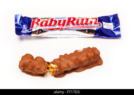 Baby Ruth, American chocolate candy bar, Containing ...