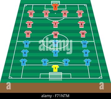 soccer field isometric Stock Vector Image & Art - Alamy