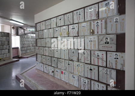 cremation cemetery hong kong chai wan Stock Photo