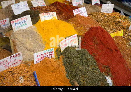 Mahane Yehuda Market, Jerusalem, Israel Stock Photo