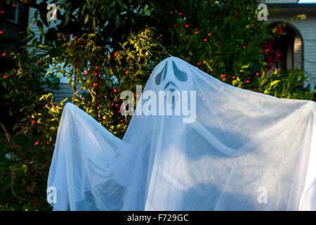 Halloween celebration on Russell Street in Berkeley California. Mostly for the kids, but the adults can't resist! Stock Photo