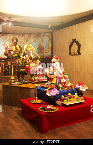 Ganesh festival, pune, maharashtra, india, asia Stock Photo