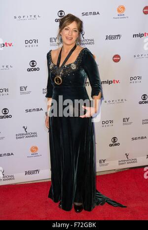 Anneke von der Lippe at arrivals for International Emmy Awards 2016 ...